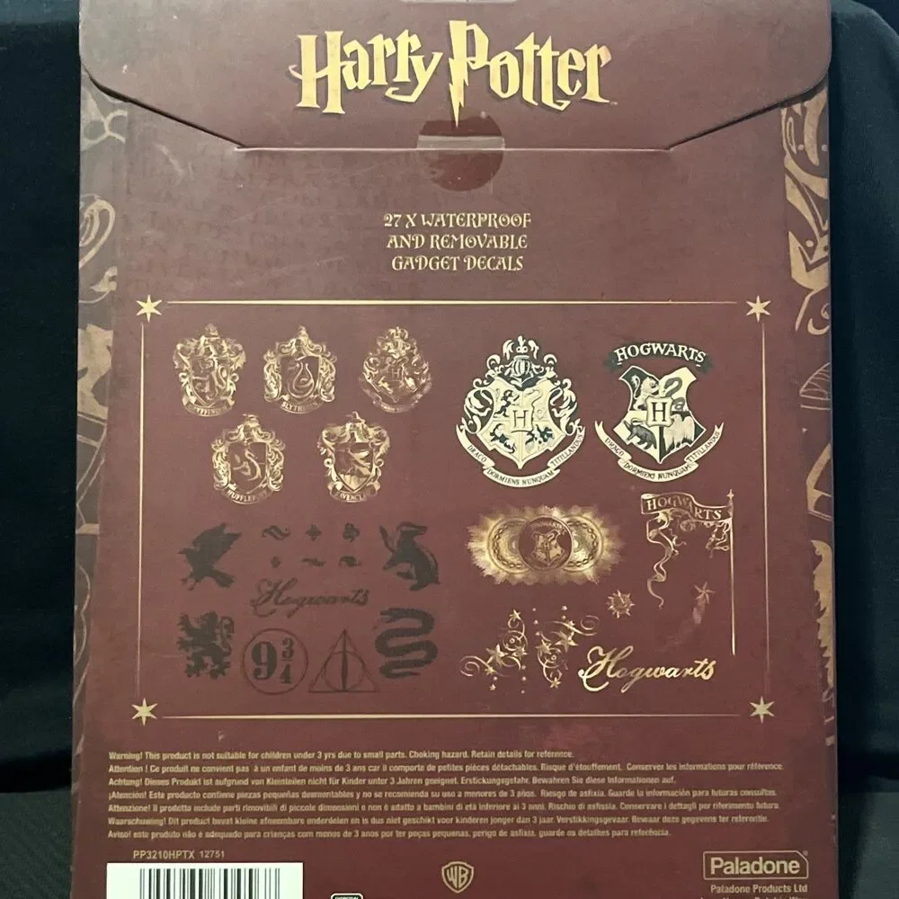 Out of Print Harry Potter and the Order of the Phoenix Zip Pouch + Gadget Decals